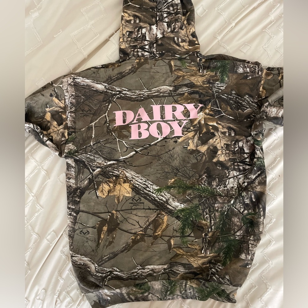 Dairy Bot Camo Hoodie